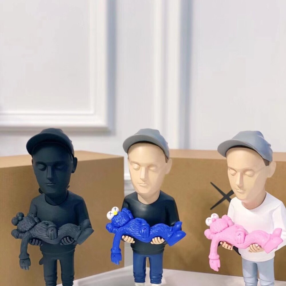 Celebrity Artist Actor Designer Culture Luxury Figure (Bryan Donnelly Kaws Pink) - Picture 5 of 10